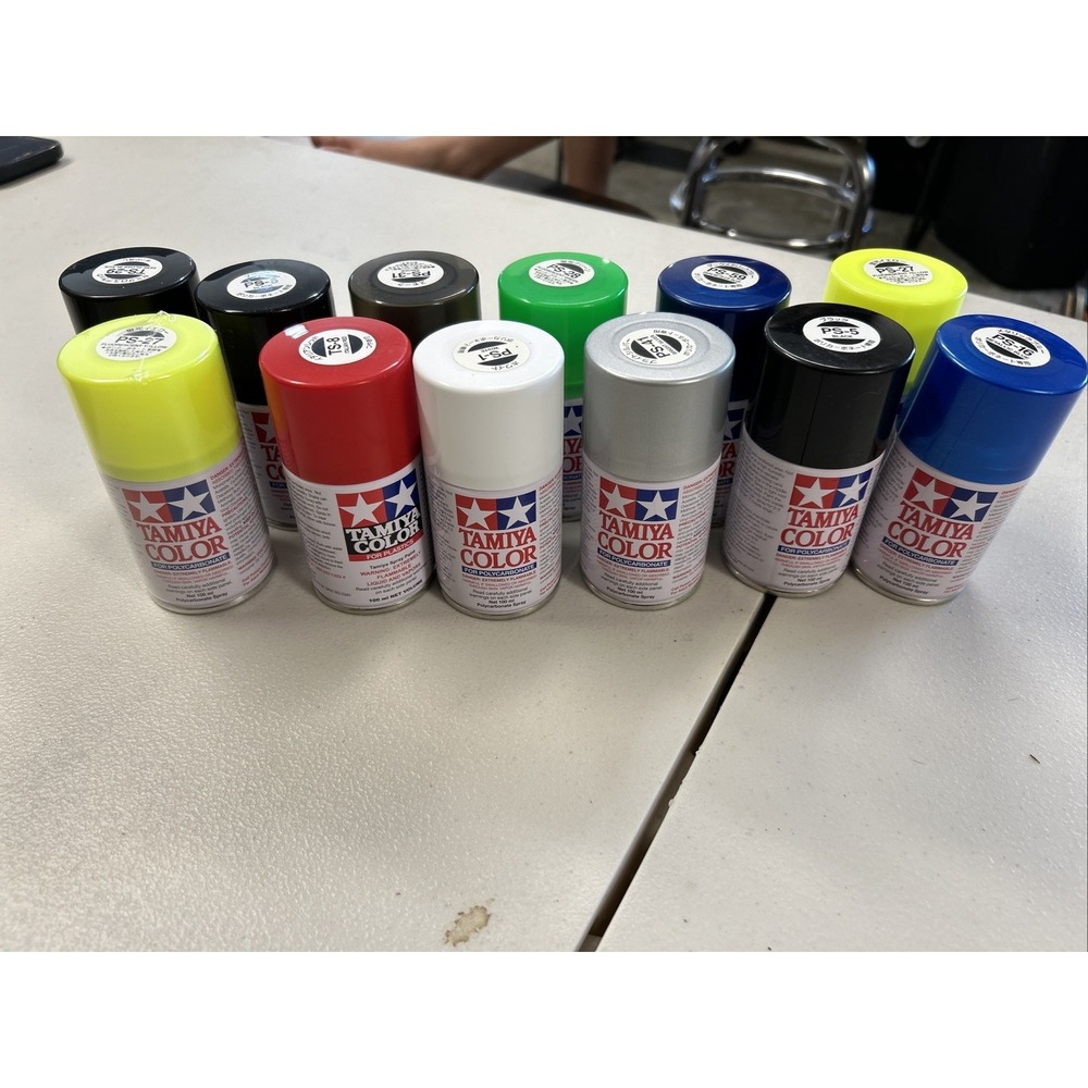 TAMIYA CUSTOM SERIES Model Paint Set - 16 SMALL BOTTLES 100ML